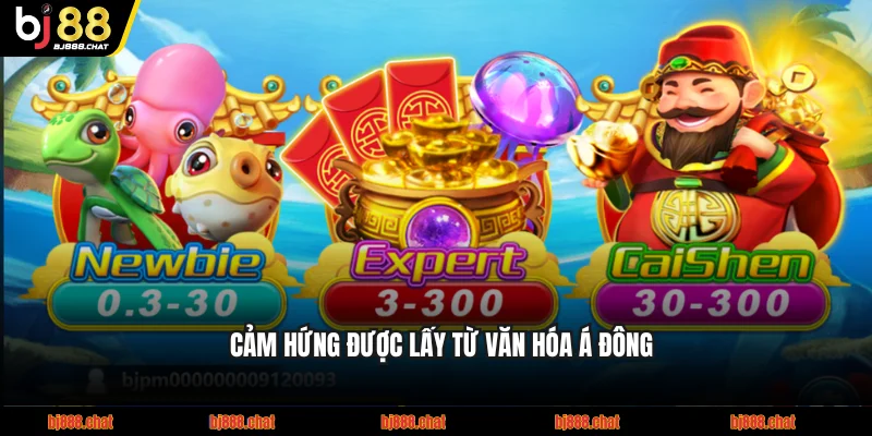 Cảm hứng các tựa game được lấy từ văn hóa Á Đông