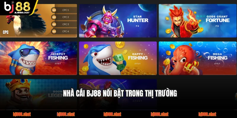 Nhà cái BJ88 nổi bật trong thị trường