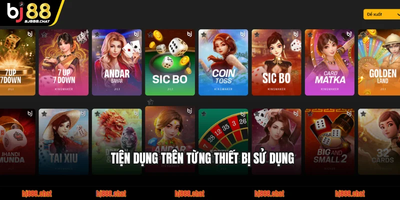 Tiện dụng trên từng thiết bị sử dụng