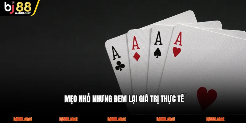 Mẹo nhỏ nhưng đem lại giá trị thực tế