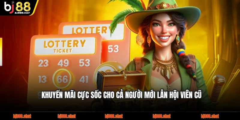 Khuyến mãi cực sốc cho cả người mới lẫn hội viên cũ